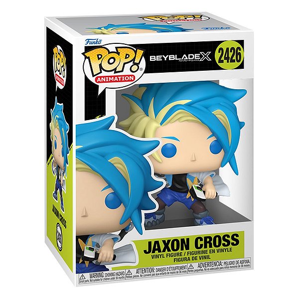 Funko Pop Animation Beyblade X Jaxon Cross 2426