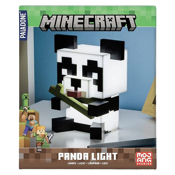 Luminária Paladone Minecraft Panda Light (8019)