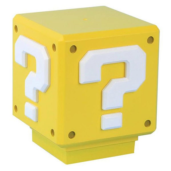 Luminária Paladone Super Mario Mini Question Block Light (7224)