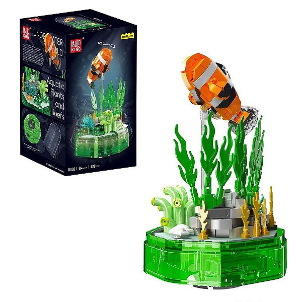 Blocos de Montar Mould King Clownfish Music 426 Peças