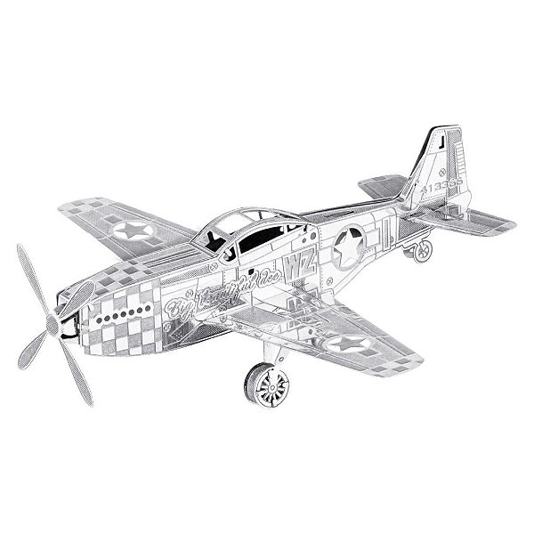 Miniatura de Montar Metal Earth Mustang P-51