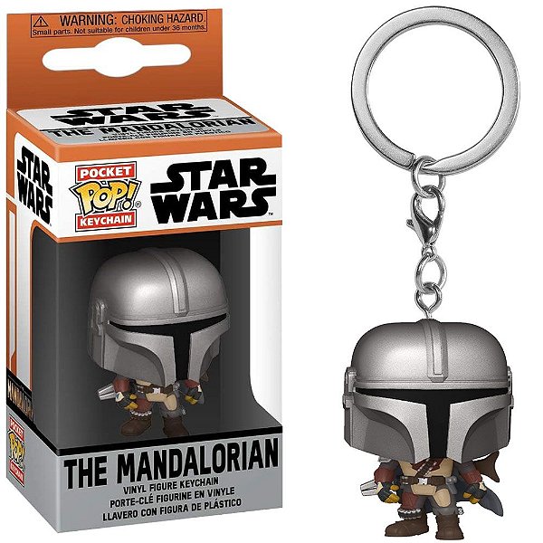 Chaveiro Funko Pocket Pop Keychain Star Wars The Mandalorian