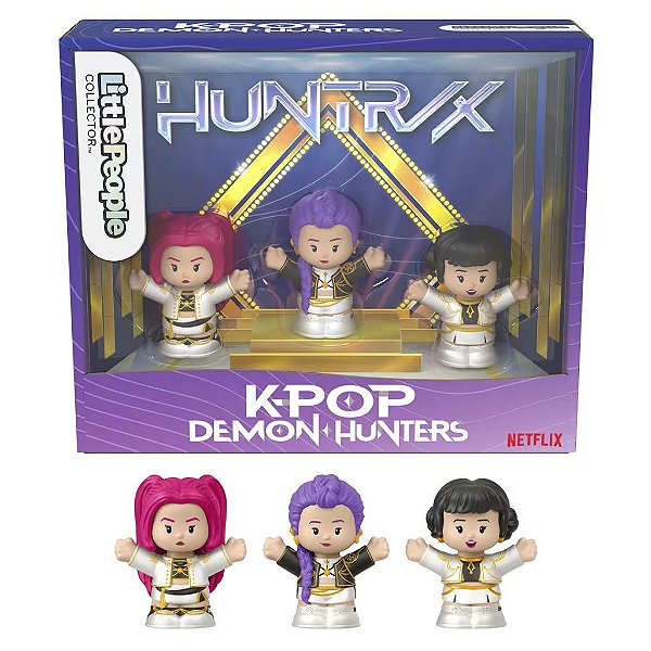 Bonecos Mattel Little People K pop Demon Hunters Huntrx (jrm8)