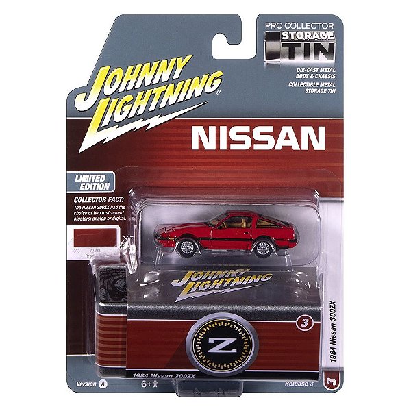 Miniatura Johnny Lightning 1984 Nissan 300zx 1:64 (JLCT018)
