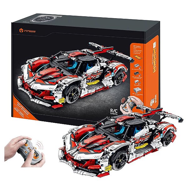 Blocos de Montar iM.Master Mechanical Master Super Car Controle Remoto 9809 Escala 1:10 2277 Peças