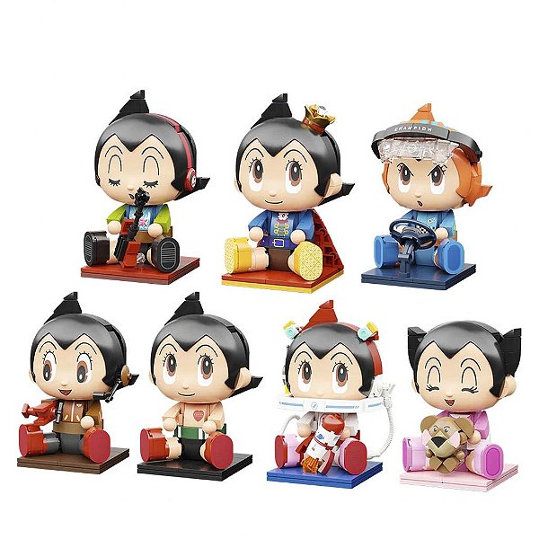 Blocos de Montar Pantasy Blocks Astro Boy Blind Box