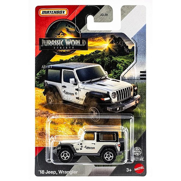 Colecionável Matchbox Carro Jurassic World Rebirth JGL09