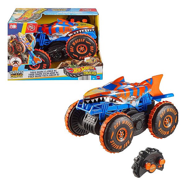 Carrinho Hot Wheels Controle Remoto Monster Trucks JFR39