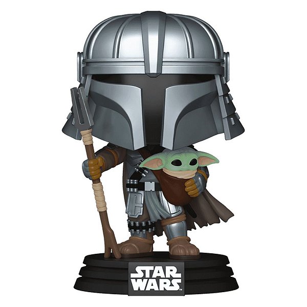 Funko Pop Star Wars The Mandalorian Mandalorian With #772