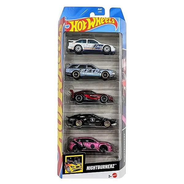 Miniatura Hot Wheels 5 Pack HW Nightburnerz JBJ87