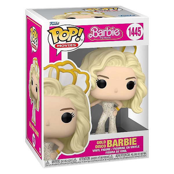 Funko Pop Barbie The Movie Gold Disco Barbie #1445