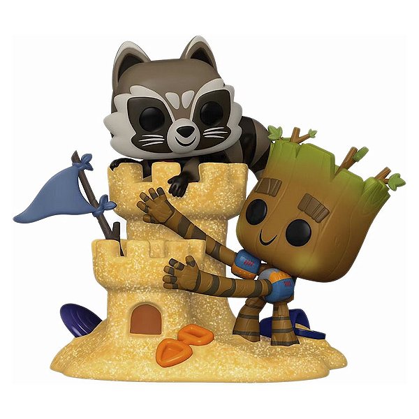 Funko Moment Guardians Of The Galaxy Rocket & Groot #1089 Exclusive