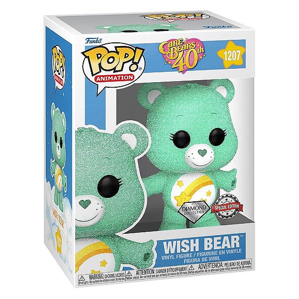 Funko Pop Care Bears 40TH Wish Bear Exclusive Diamond #1207