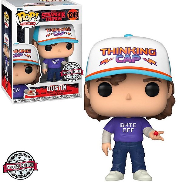 Funko Pop Stranger Things S4 Dustin Exclusive #1249