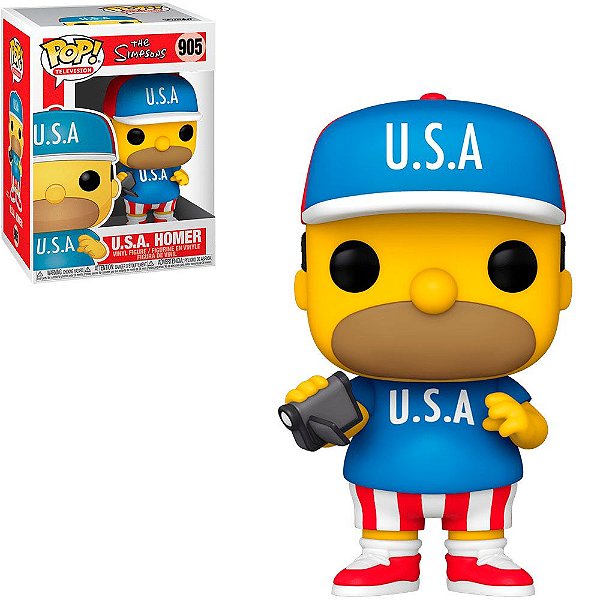 Funko Pop Os Simpsons U.s.a Homer #905