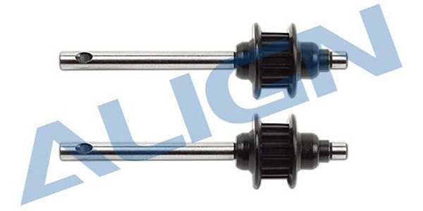 Cauda Correia Feather Shft Helicóptero T-Rex 470L Align H47T018XXT