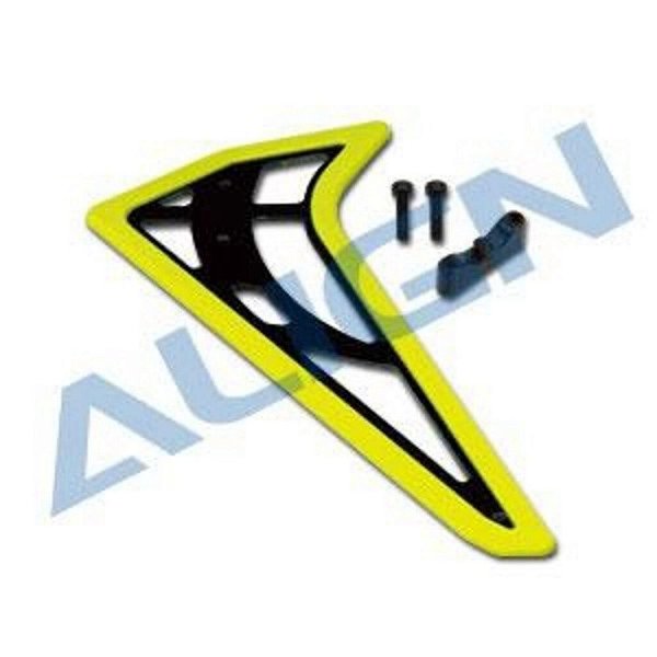 Estabilizador Vertical Amarelo Helicóptero T-Rex 450 Align