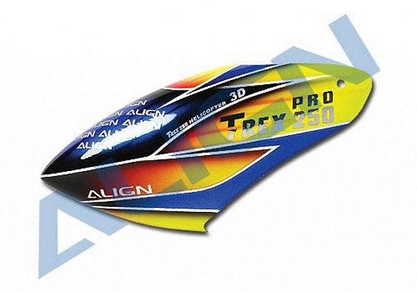 Cabine Pintada 250 Pro Helicóptero T-Rex 250 Align HC2202T