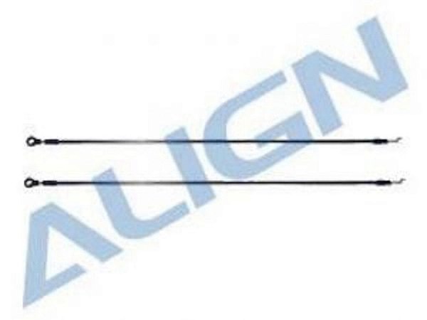 Link de Comando de Cauda Preto Align T-Rex HS1017T