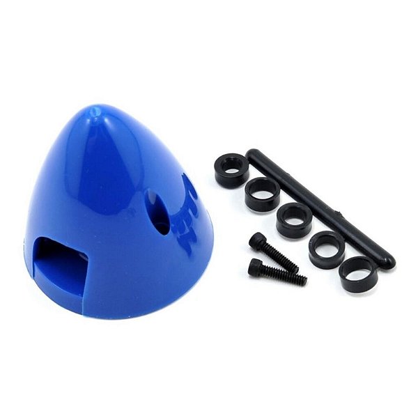 Spinner Du-Bro 3 pol Azul 295 Aeromodelo Cone de Hélice