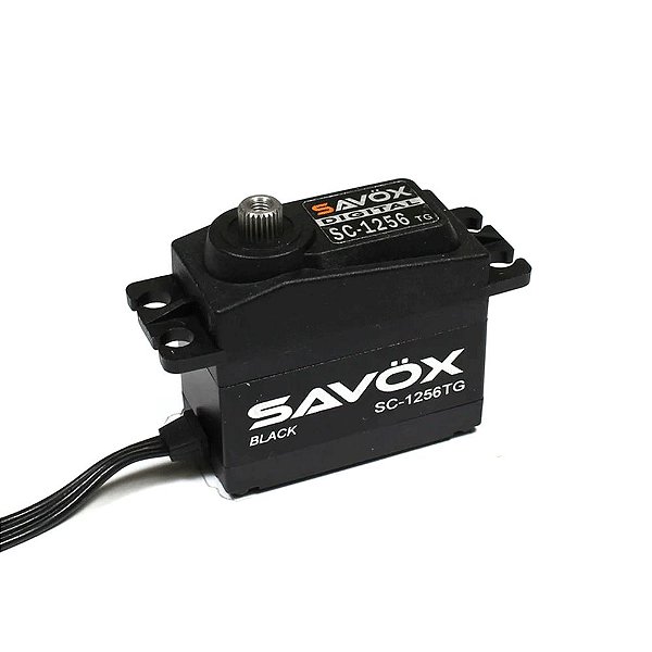 Servo Savox SC-1256TG Black Edition 20kg 0.15s 6V Coreless