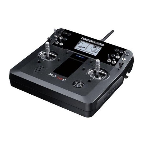 Rádio JR XG14E 14CH com RG712BX e Maleta JRP00664