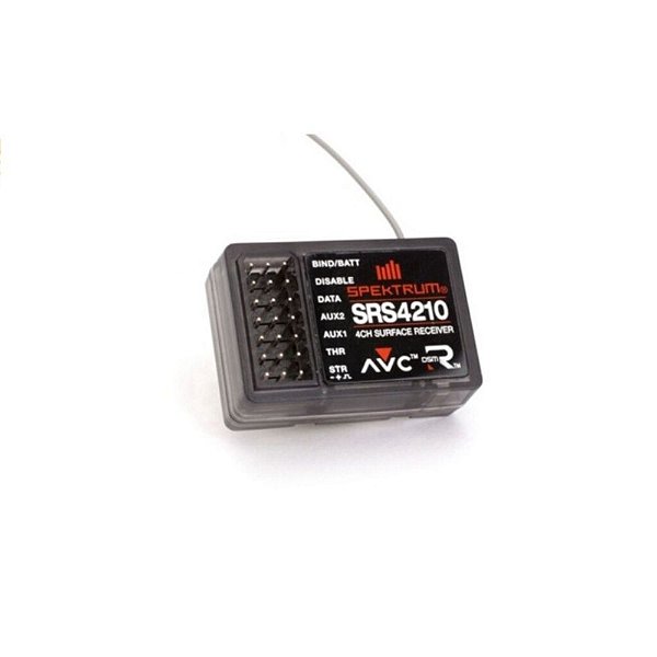 Receptor Spektrum SRS4210 4CH DSMR SPMSR4210 para Automodelo