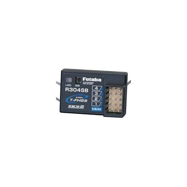 Receptor Futaba R3004SB 2.4GHz T-FHSS S.BUS2 Telemetria