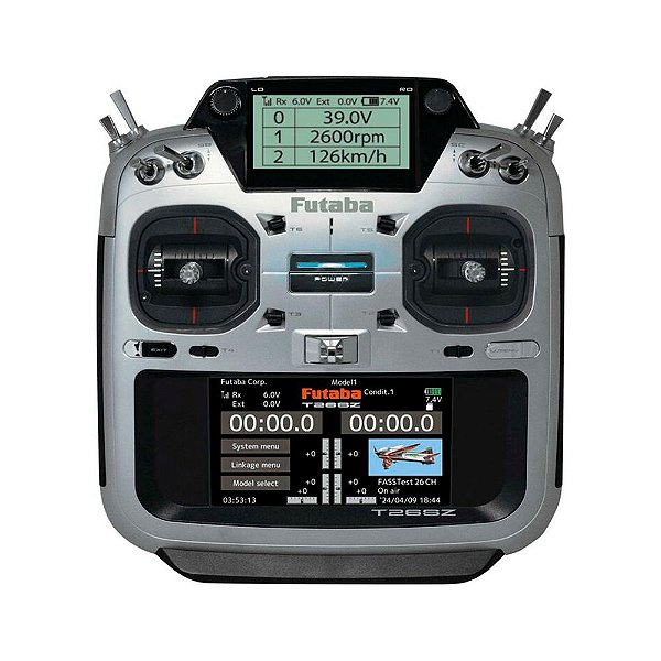 Rádio Futaba 26SZ 26CH FASSTest com R7208SB Heli 01004438-1