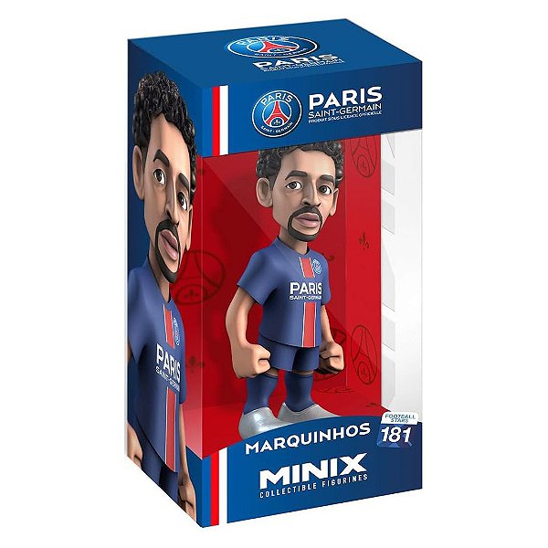 Boneco Minix Psg: Paris Saint-germain - Marquinhos 181