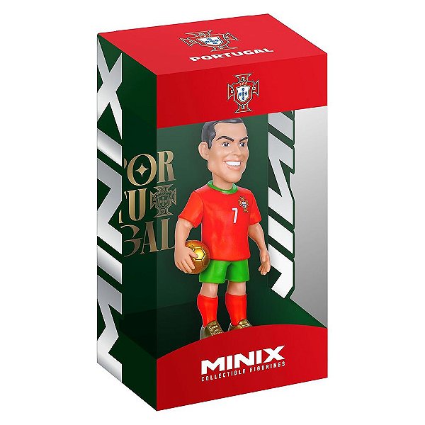 Boneco Minix World Cup: Portugal - Cristiano Ronaldo #7