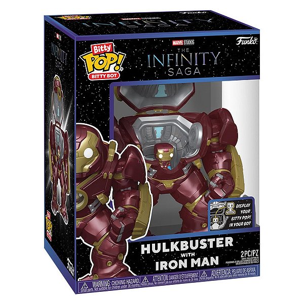 Funko Bitty Pop Bitty Bot Marvel The Infinity Saga - Hulkbuster With Iron Man (83645)