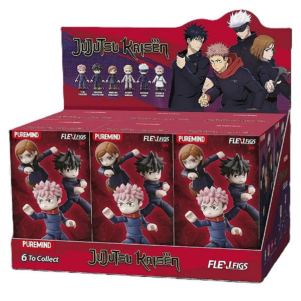Boneco Puremind Flexfigs Jujutsu Kaisen 5168/2730