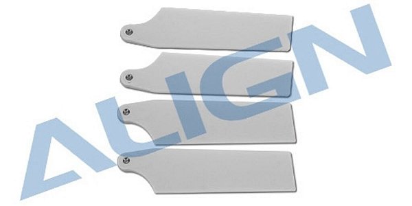 Pá de Cauda 74 mm Branca Align T-Rex 470L HQ0743DT