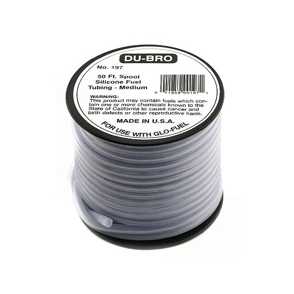 Mangueira Silicone Azul 50 pés Du-Bro 197 Spool