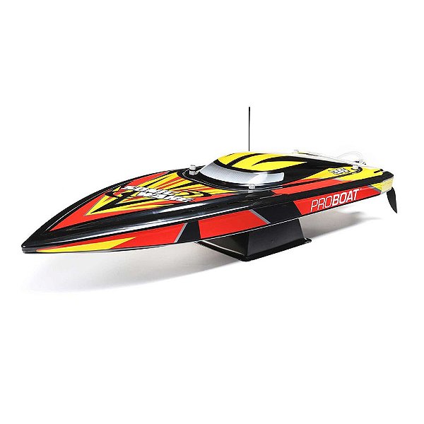 Lancha RC Sonicwake V2 36" Autoendireitamento BLX Black ProBoat