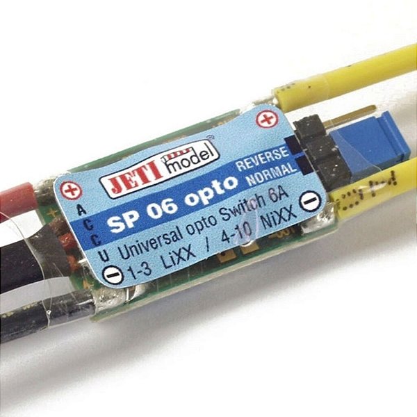 Kill Switch de Ignição SP 06 Opto 15V/6A J-SP06-O Jeti