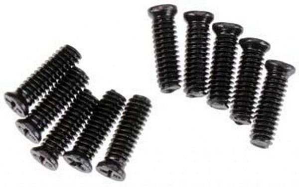 Peça para Helicóptero Heli Max AXE CP Parafusos 2x6.5mm CNC 10 Peças HMXE7309