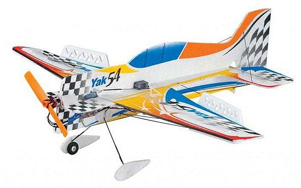 Aeromodelo TechOne Mini Yak 54 EP 3D ARF TOHA1048