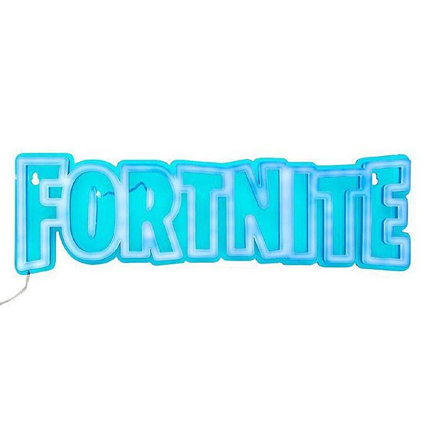 Luminária Paladone Fortnite Wall Mountable Led Neon 6005