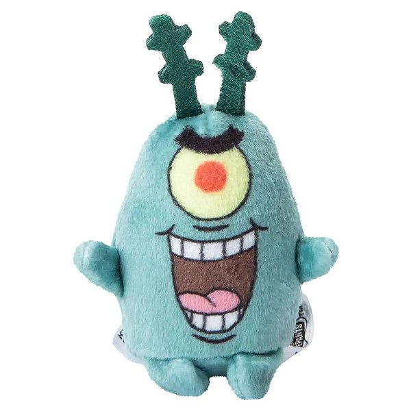 Pelúcia Micro Tomy Nickelodeon Spongebob & Plankton 0386