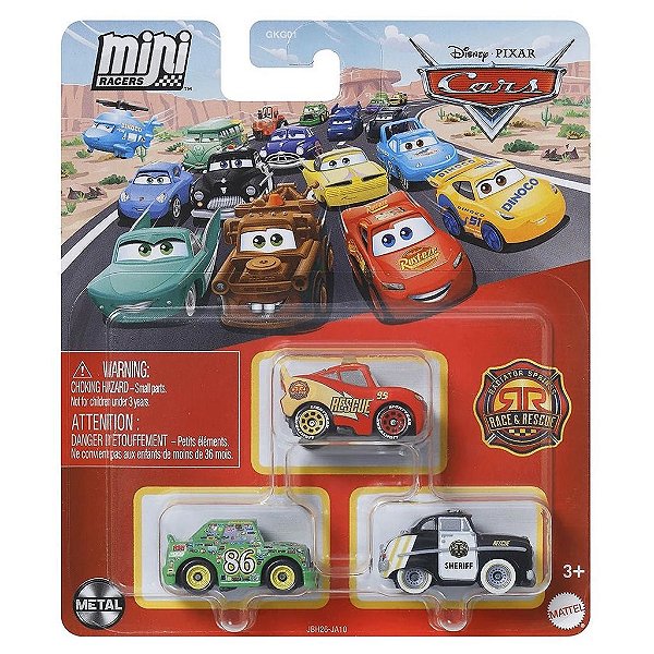 Miniatura Mattel Disney Pixar Mini Racers JBH26