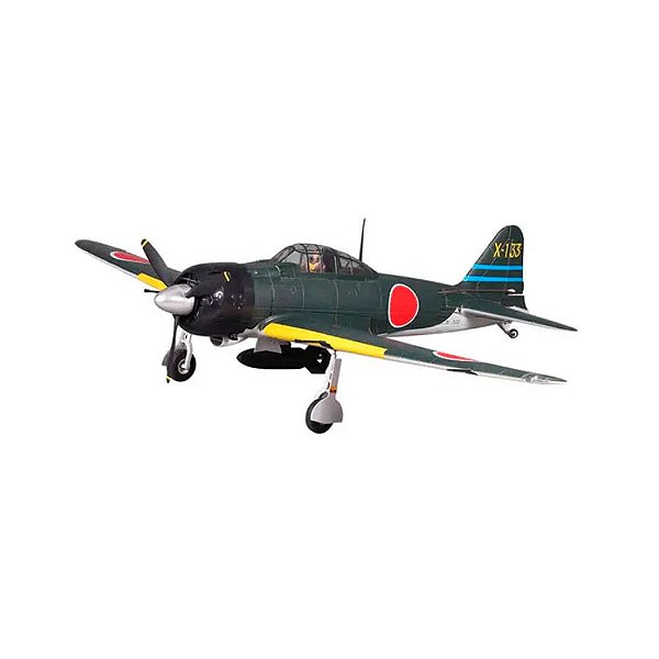 Aeromodelo FMS A6M3 Zero 1400MM PNP Verde Reflex V2