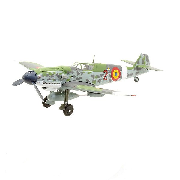 Miniatura Bf 109G-6 Força Aérea Romena 1:72 Sky Guardians