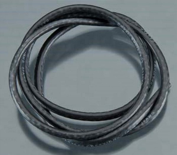 Cabo Silicone 10 AWG 1m Preto Castle 0030 Rádio-Controle RC