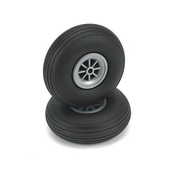 Roda RC 1 3/4" com Ranhura DuBro 175TL