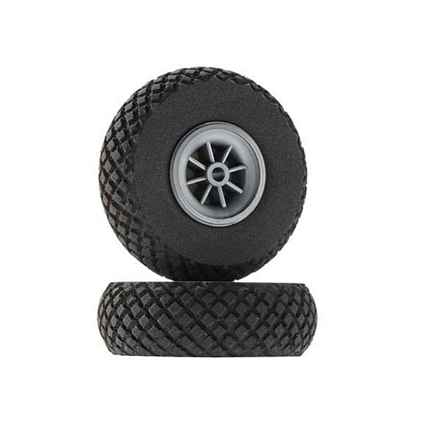 Roda RC 2-1/2" Diamond Leve 250DL DuBro 2 Unidades