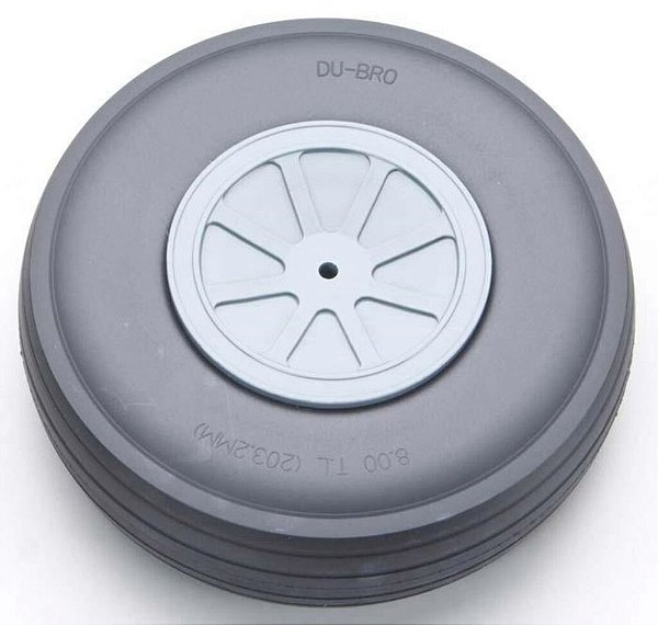 Roda RC 8 Leve com Ranhura DuBro 800TL