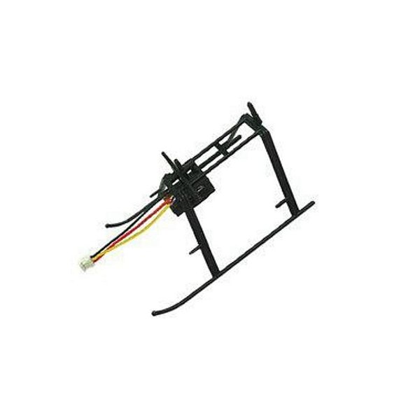 Trem de Pouso Preto Nine Eagles Bravo III NE4310003 Helimodelismo