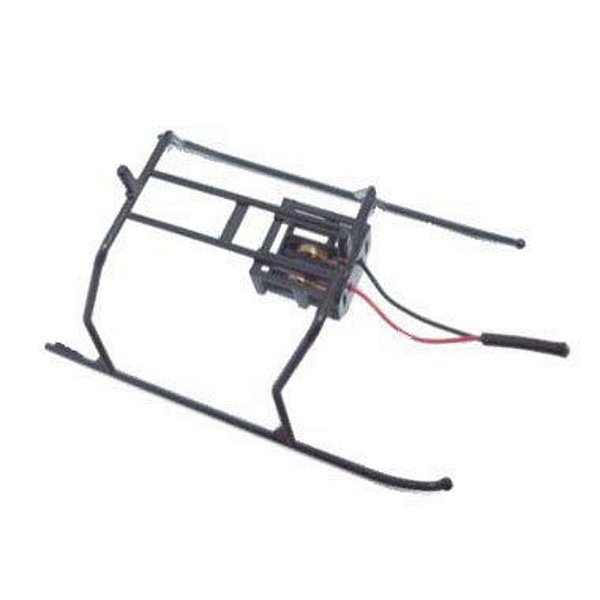 Trem de Pouso 3 Preto Nine Eagles Solo Pro 260 Helimodelismo